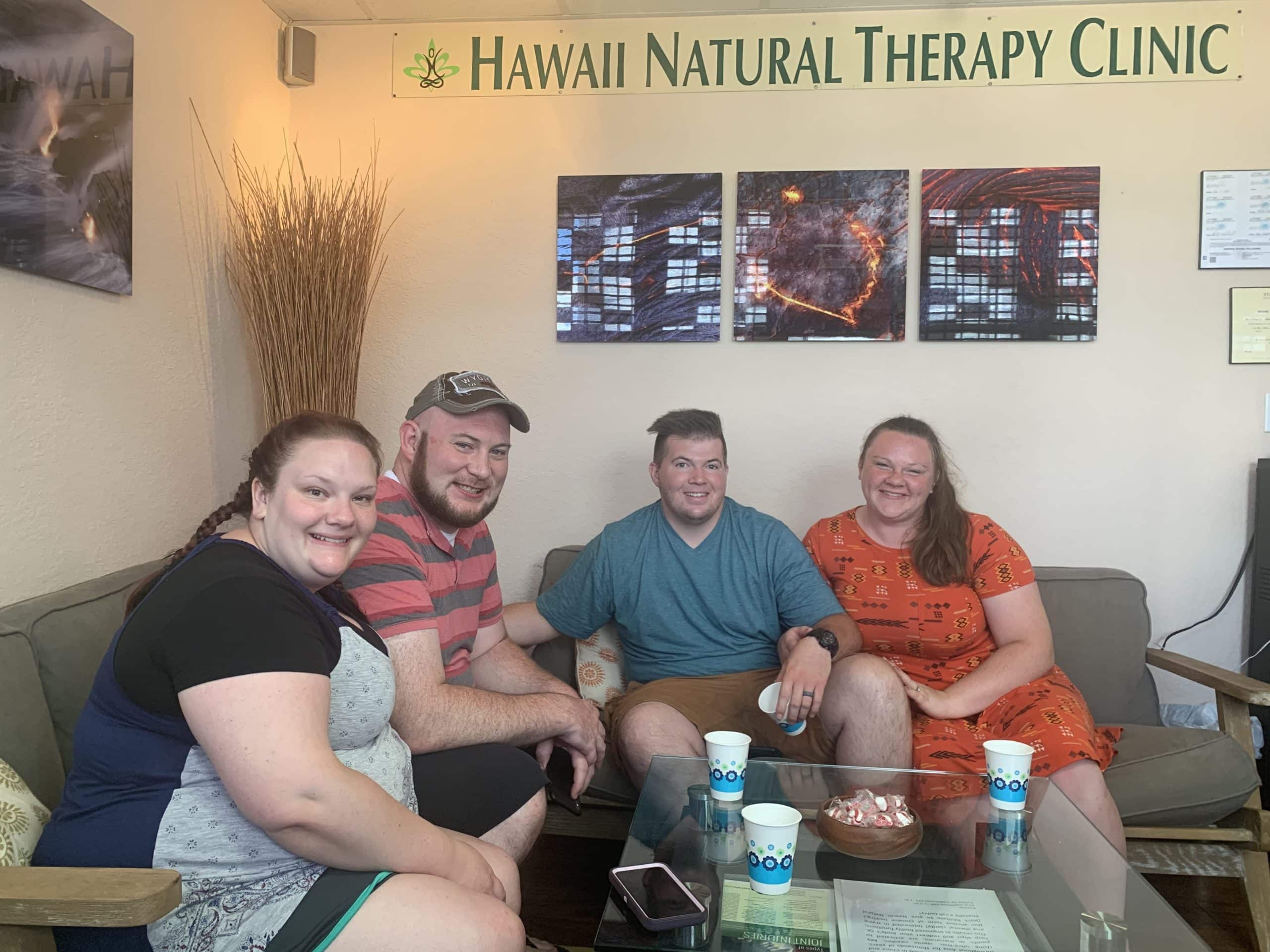 Group who came for a Spa Party at our Massage Therapy Clinic in Honolulu