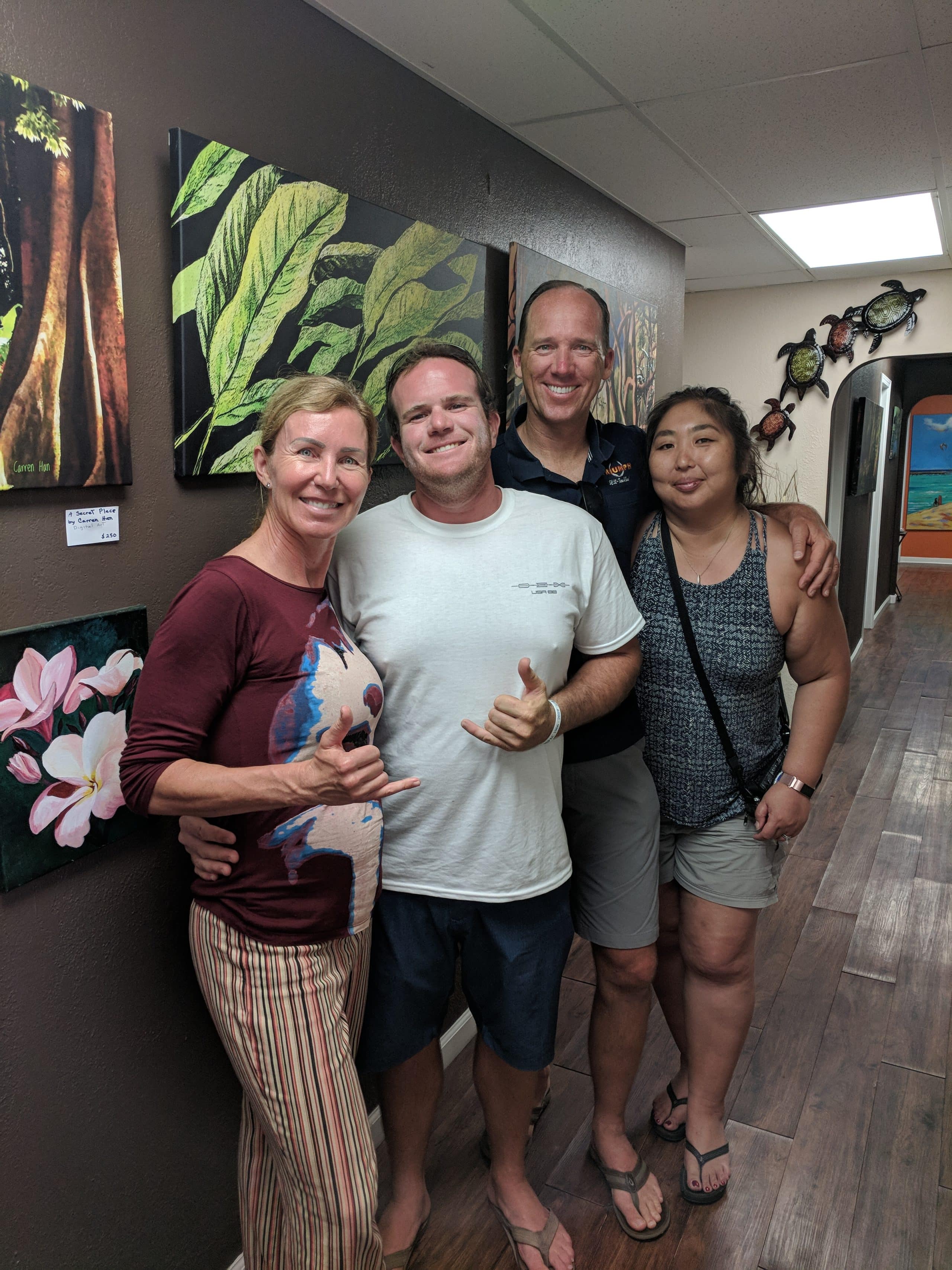 Gio Morelli at Hawaii Natural Therapy in Honolulu